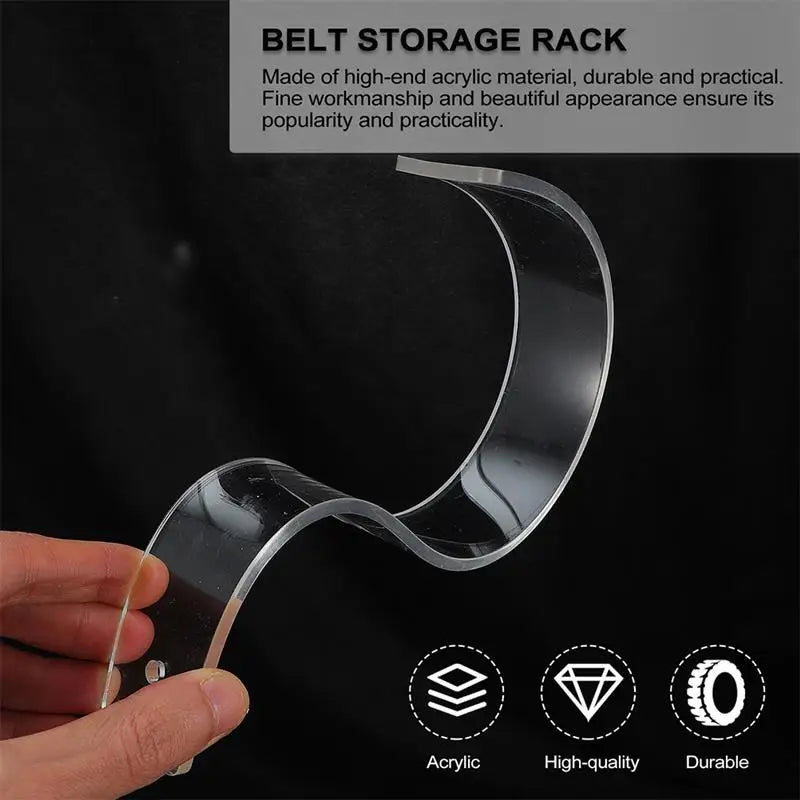 Acrylic Belt Organizer