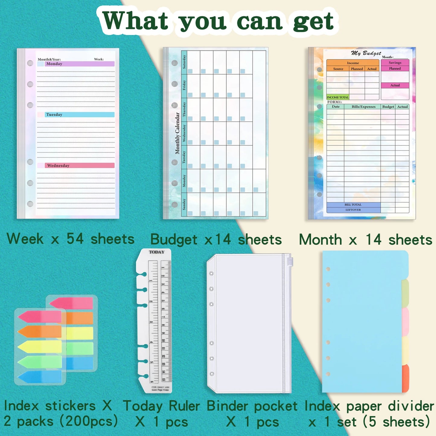 Planner Refills A6