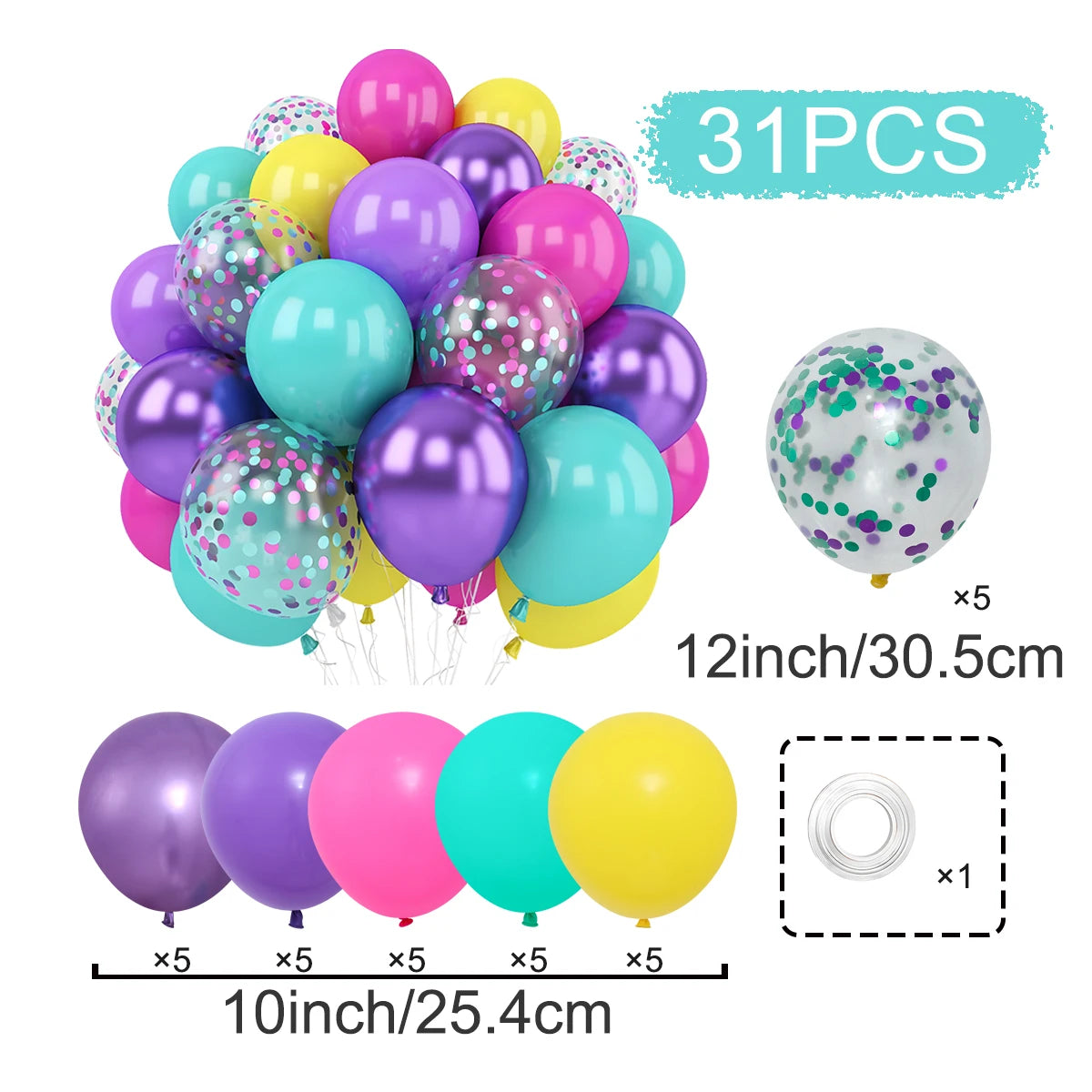 Metallic Party Balloon