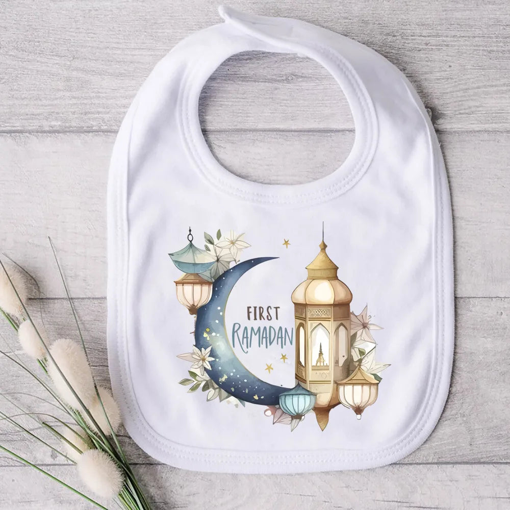 First Ramadan & Eid Baby Bib