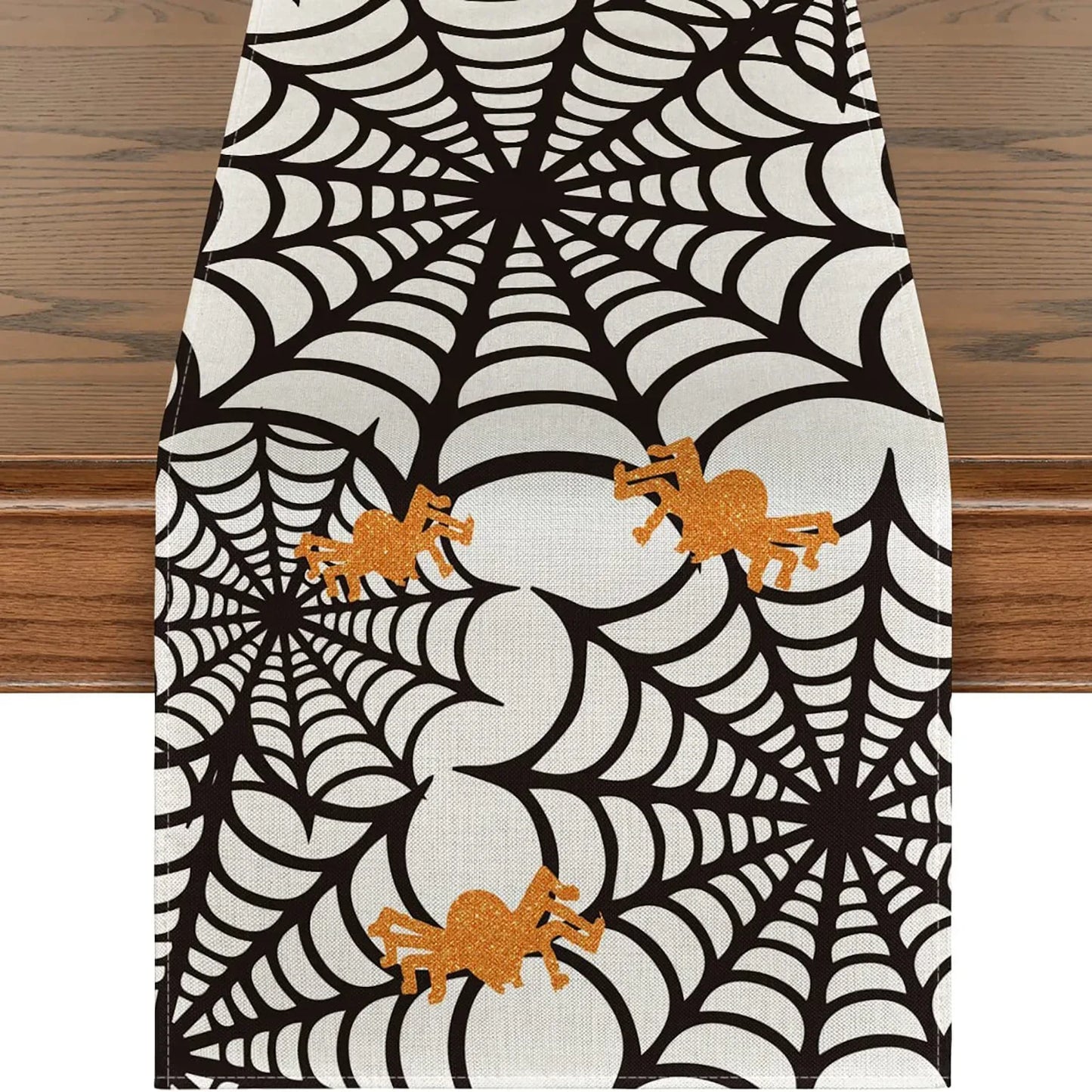 Linen Halloween Runner
