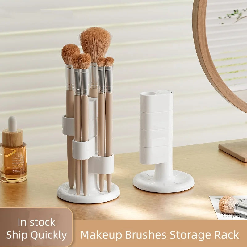 Spin & Store Makeup Rack