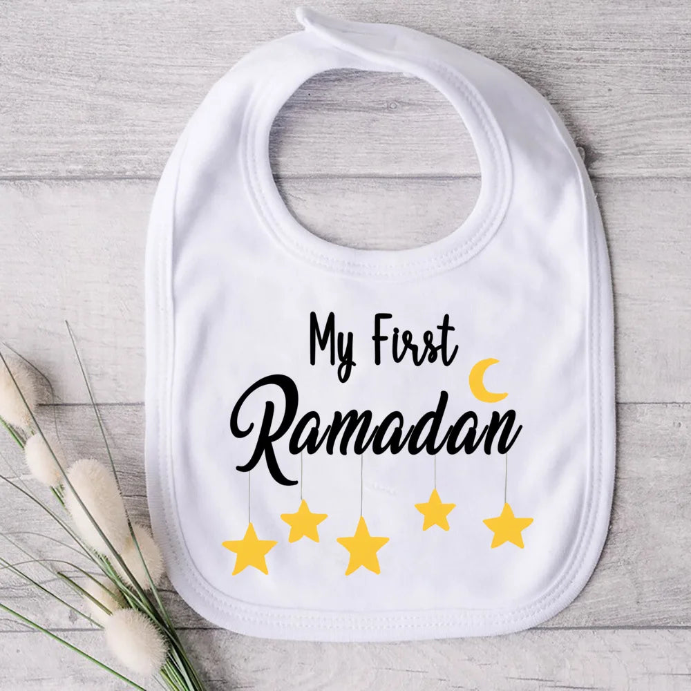 First Ramadan & Eid Baby Bib