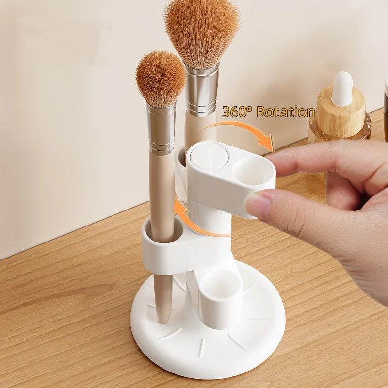 Spin & Store Makeup Rack
