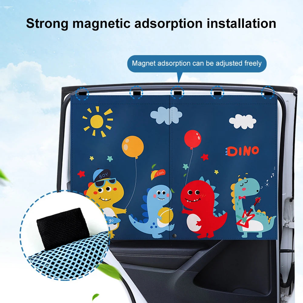 Magnetic Car Curtain