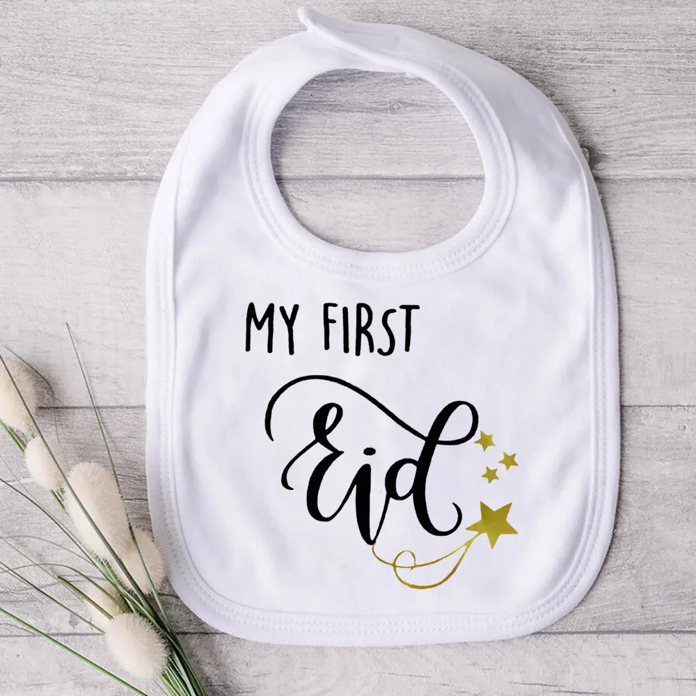 First Ramadan & Eid Baby Bib