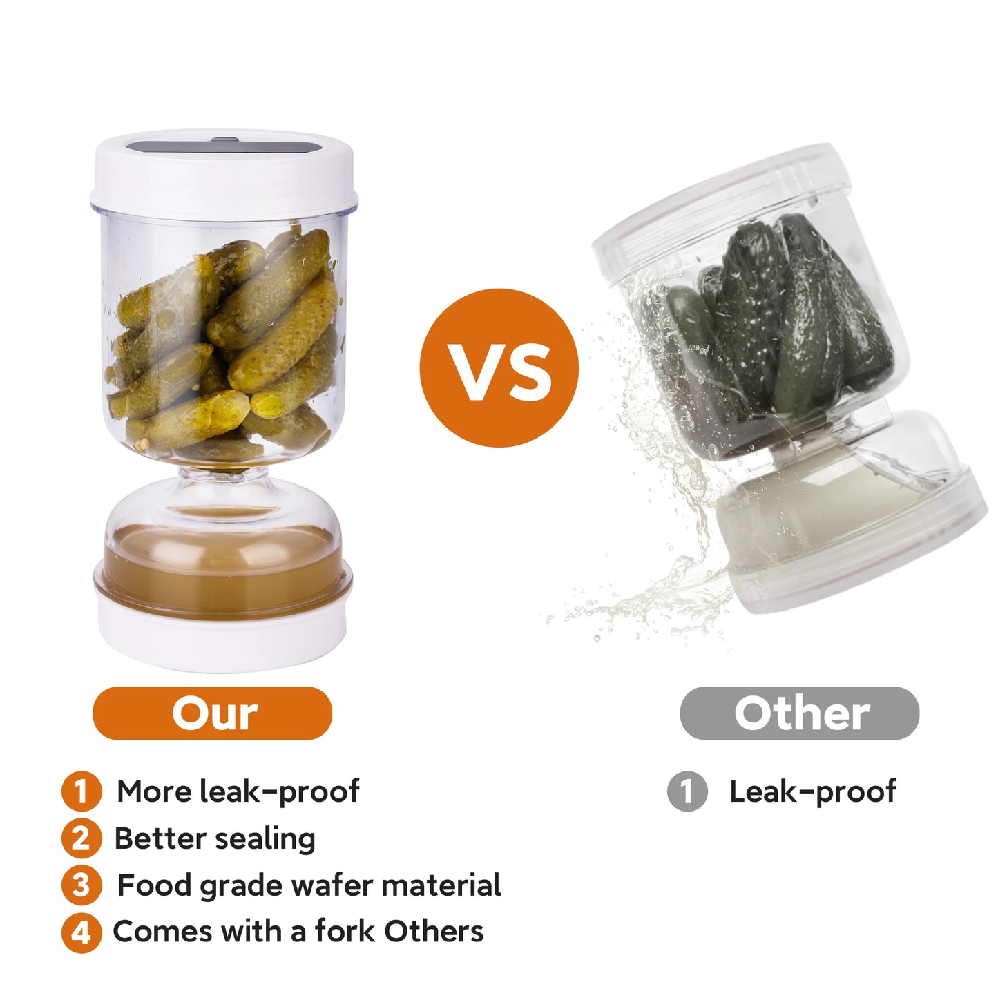 Olive and Pickle Jar