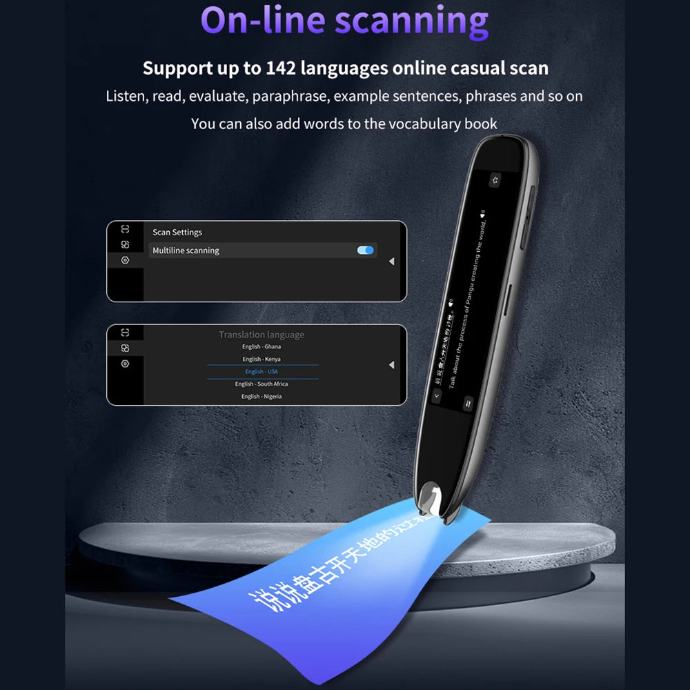 Scan Pen Translator