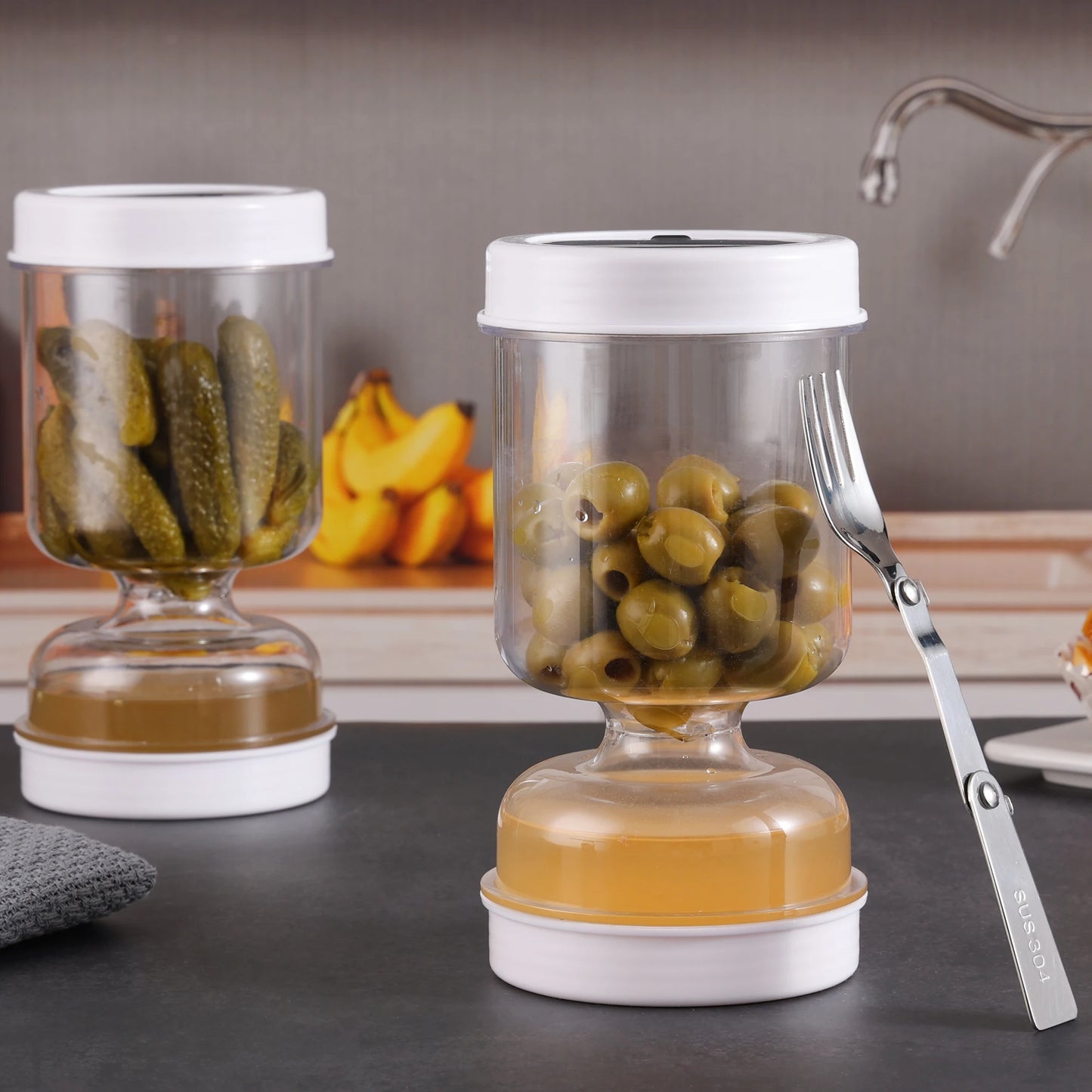 Olive and Pickle Jar