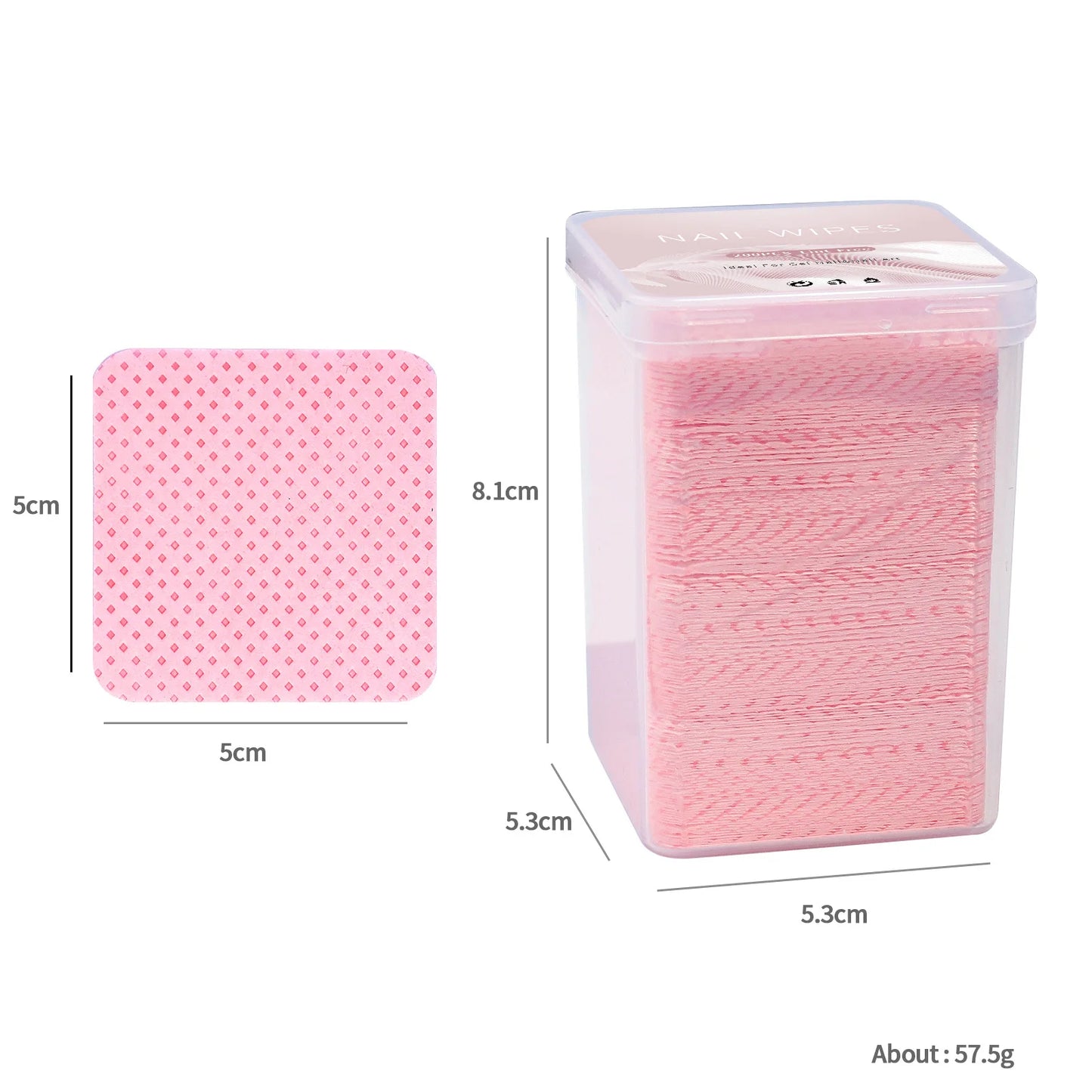 Lint-Free Nail polish Wipes