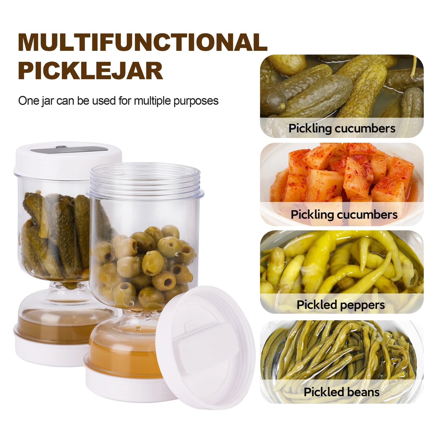 Olive and Pickle Jar