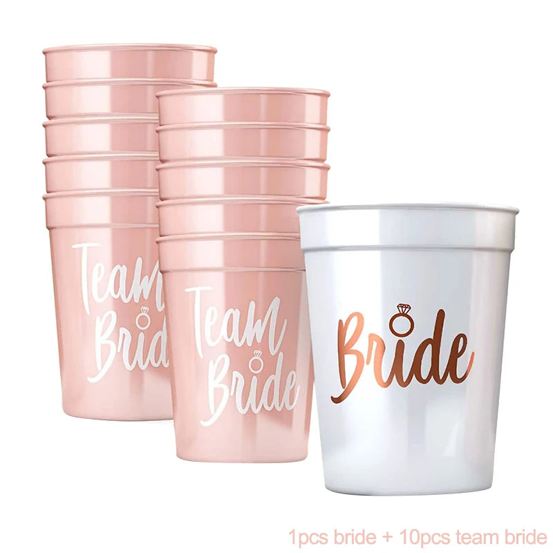 Bride Team Party Cups