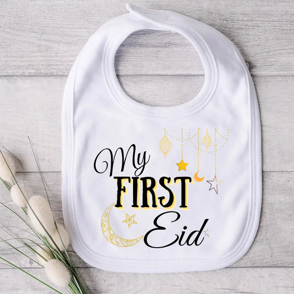 First Ramadan & Eid Baby Bib