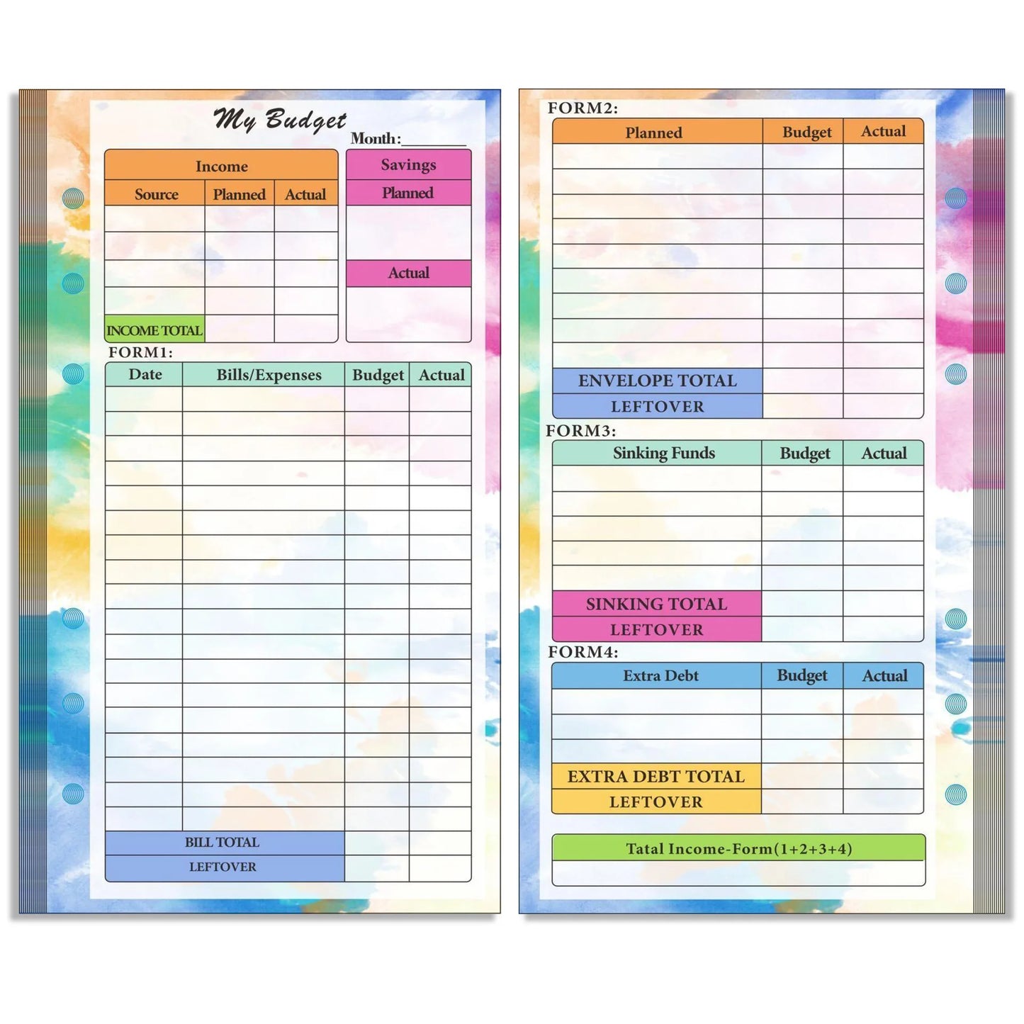 Planner Refills A6
