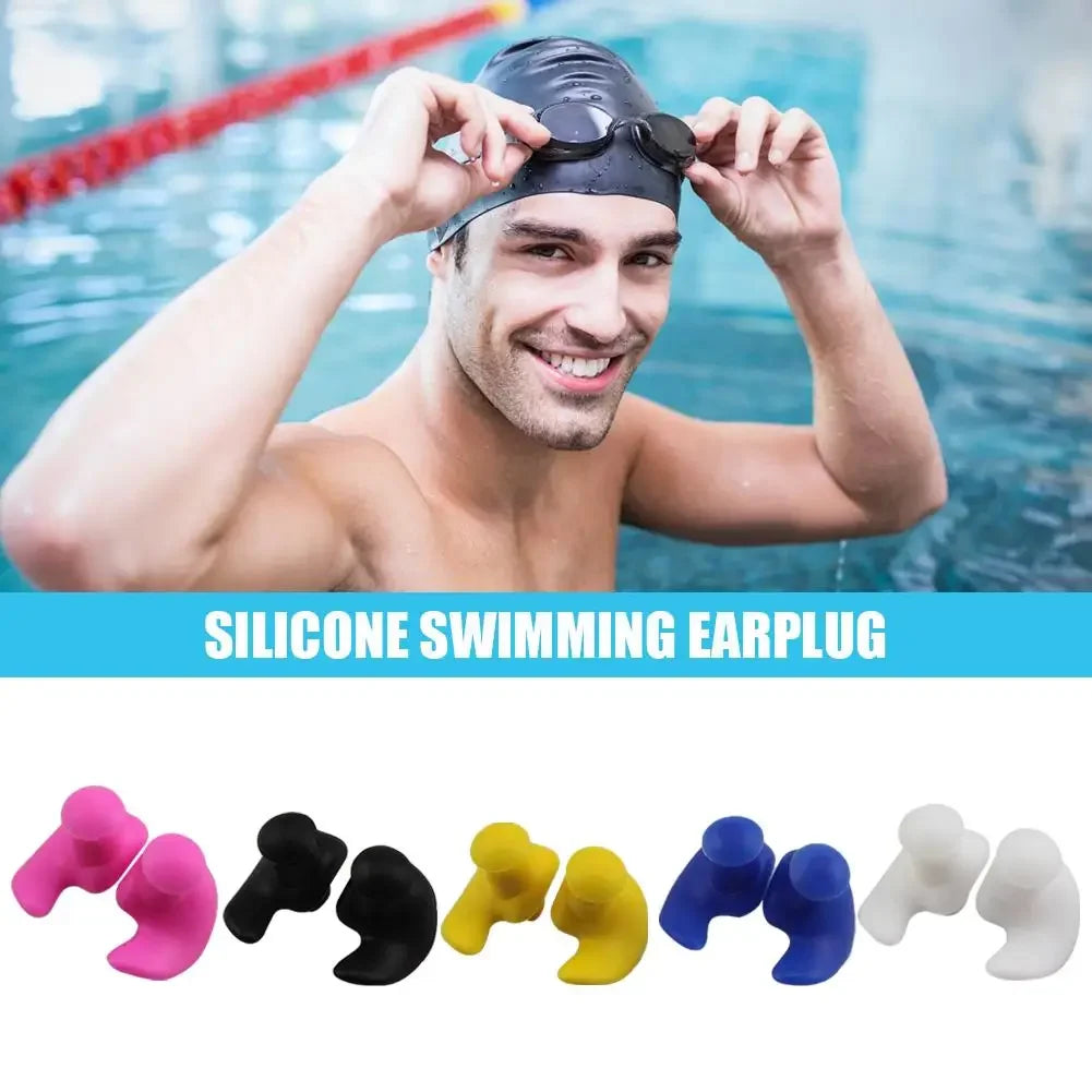 Waterproof Silicone Earplugs
