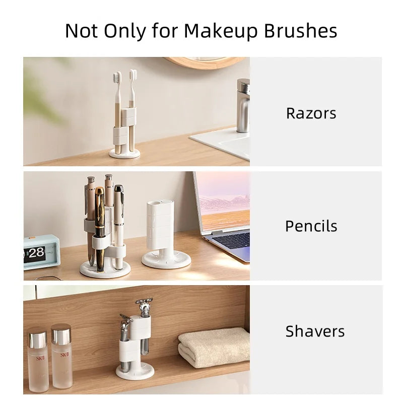 Spin & Store Makeup Rack