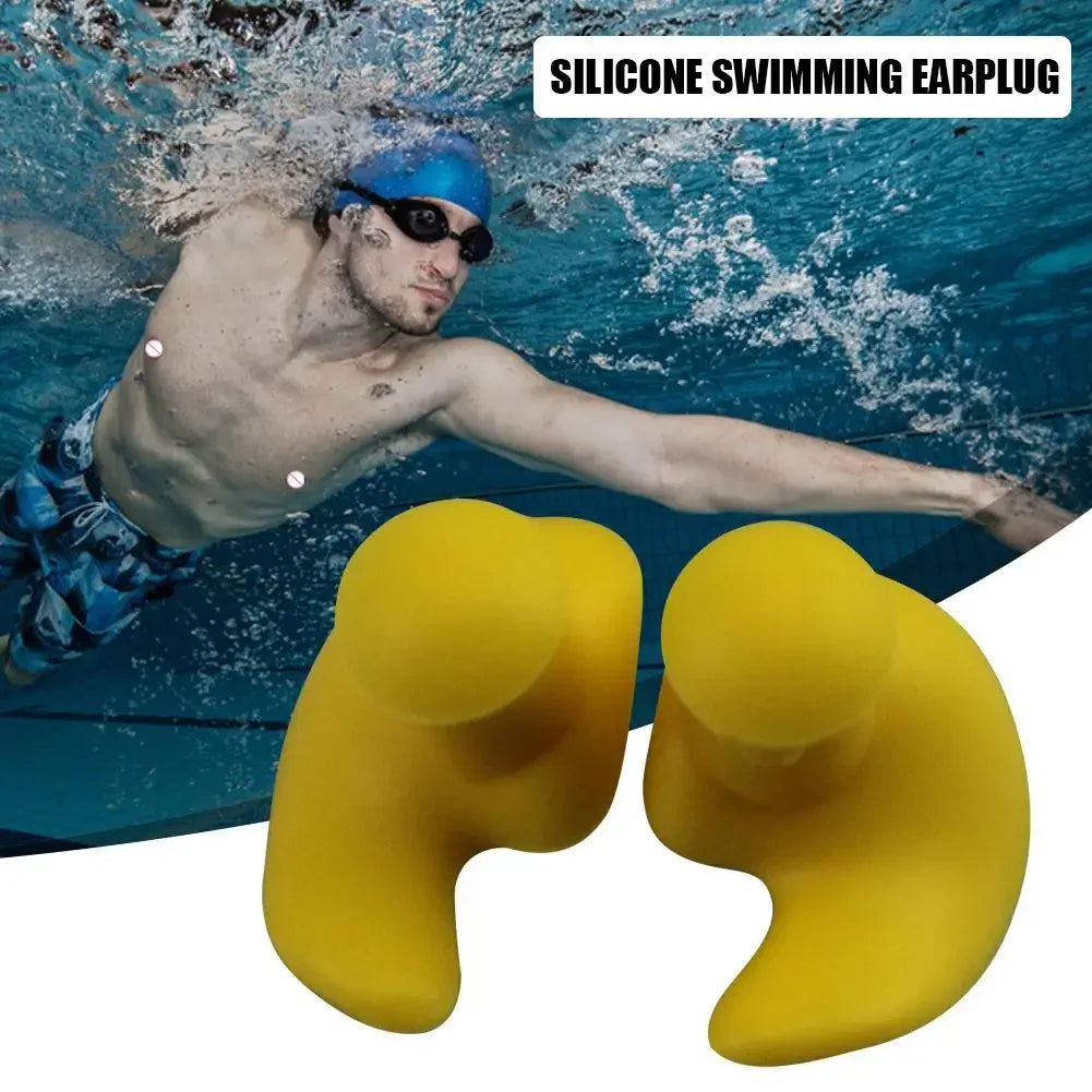 Waterproof Silicone Earplugs