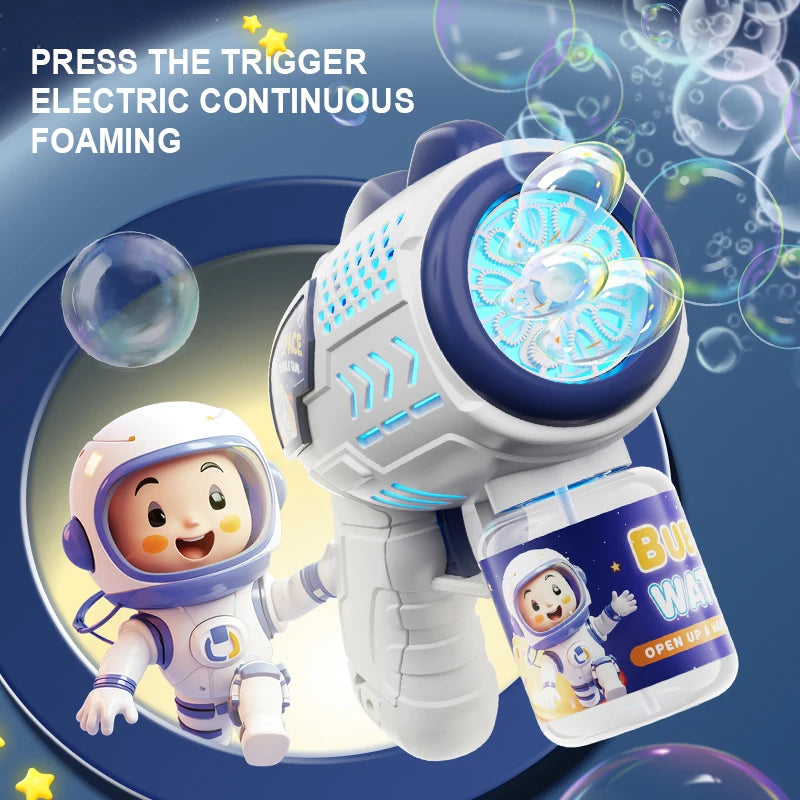 Astronaut Bubble Gun.
