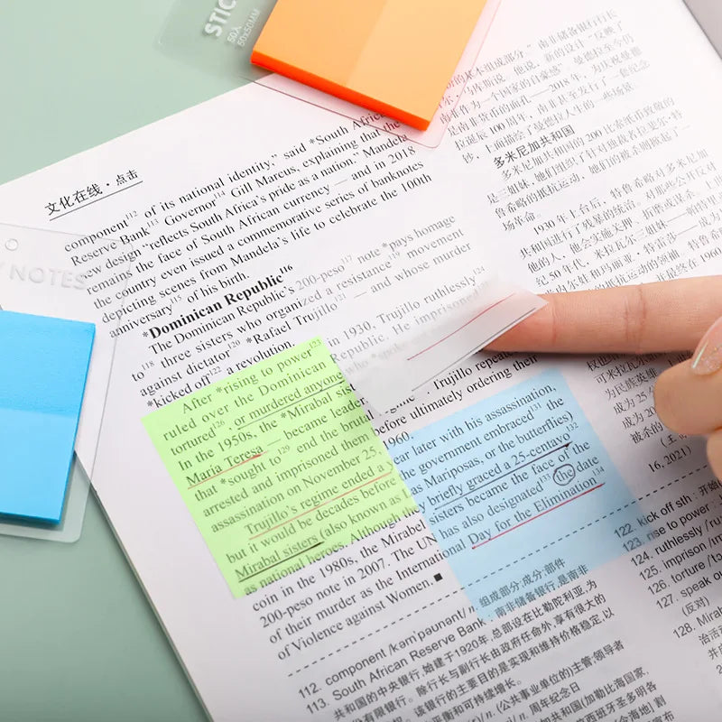Transparent Sticky Note