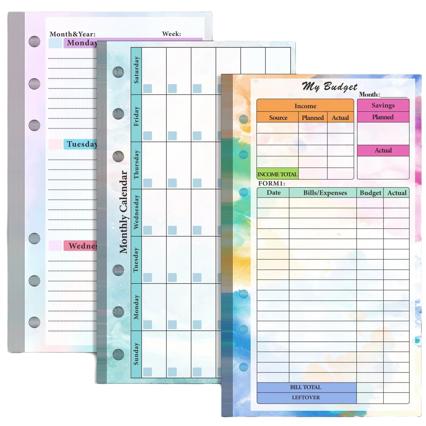 Planner Refills A6
