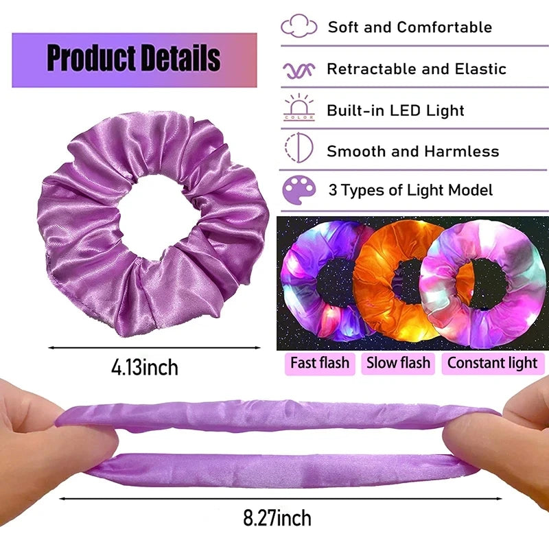 LED Hair Scrunchie
