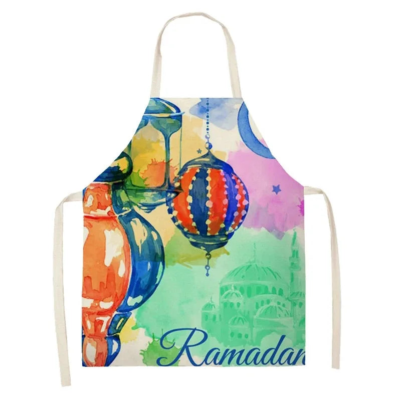 Ramadan Cotton Linen Apron