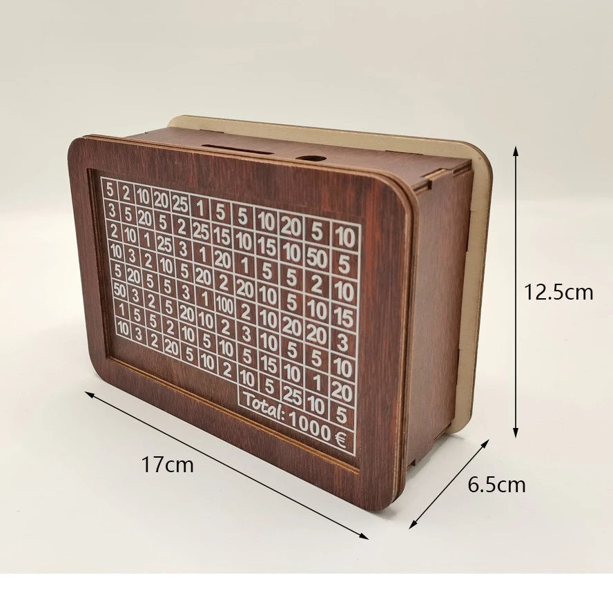 Wooden Money Box