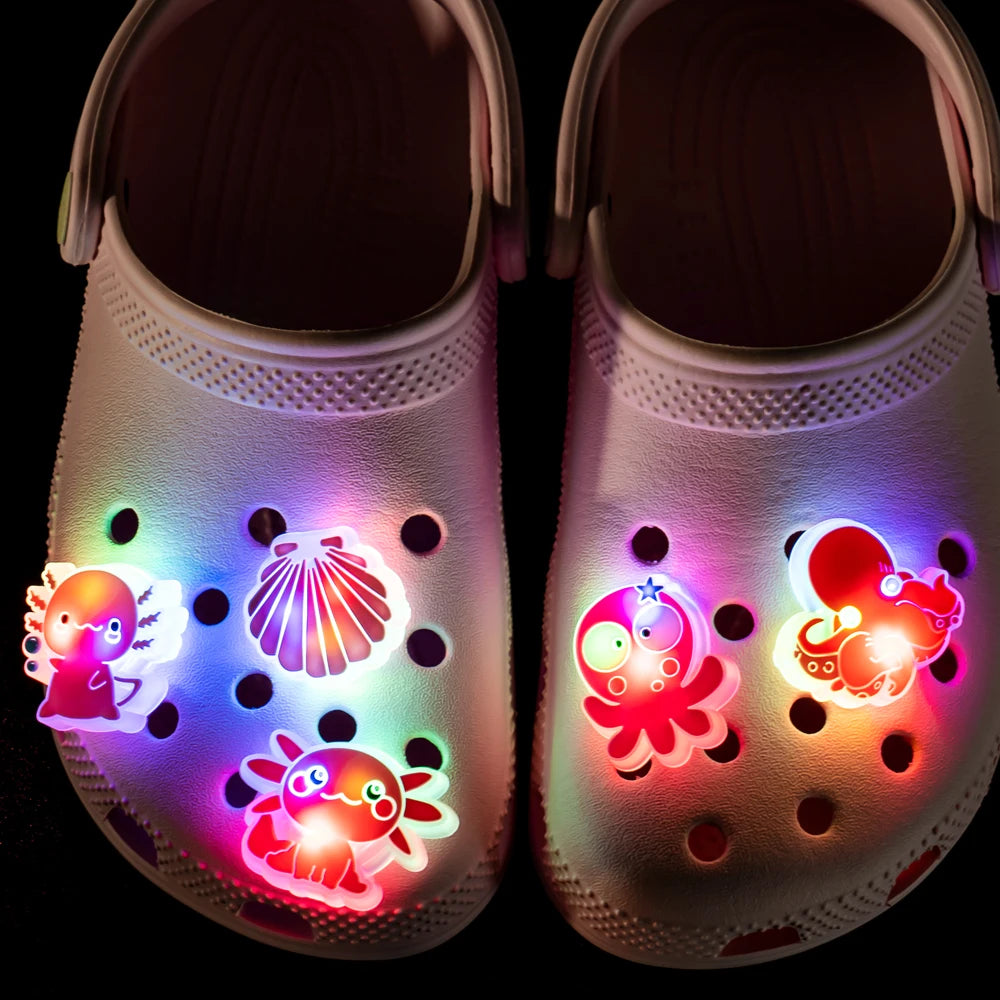 Glow Shoe Charms