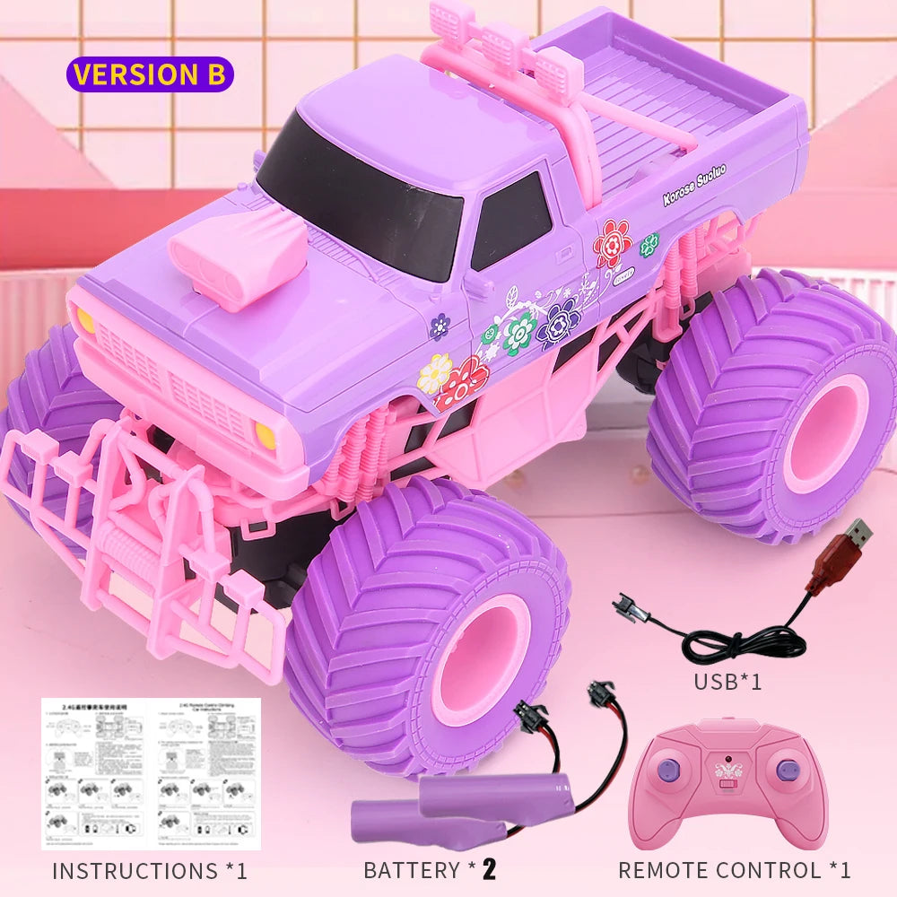 Pink Off-Road Truck