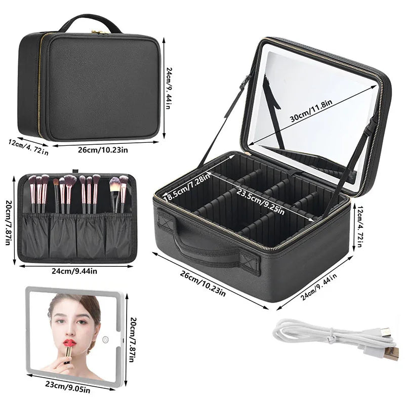 Glow & Go Makeup Case