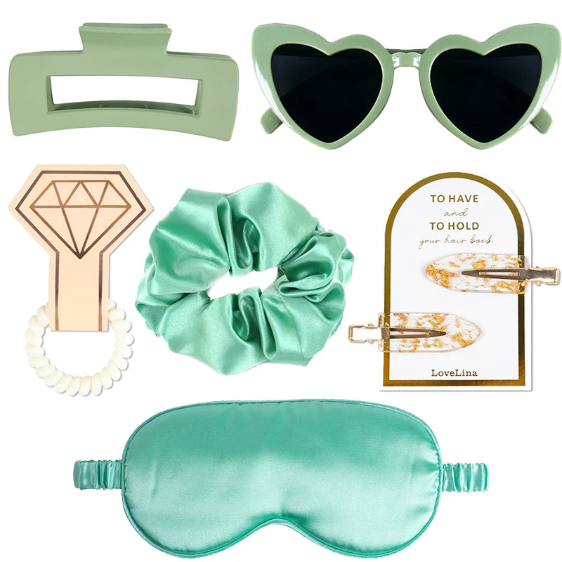 Bridal Party Hair & Eye Set