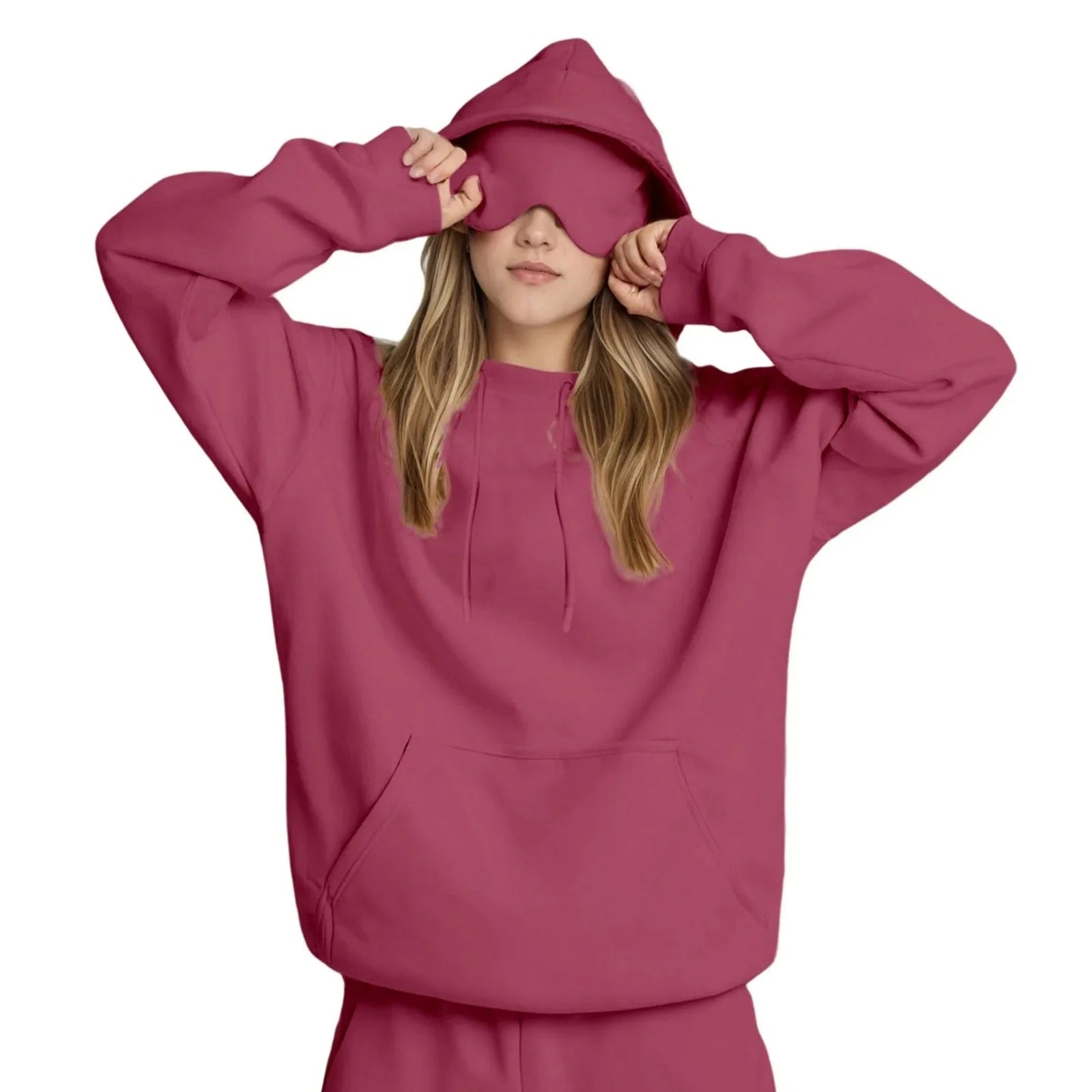 Hoodie with Eye Mask