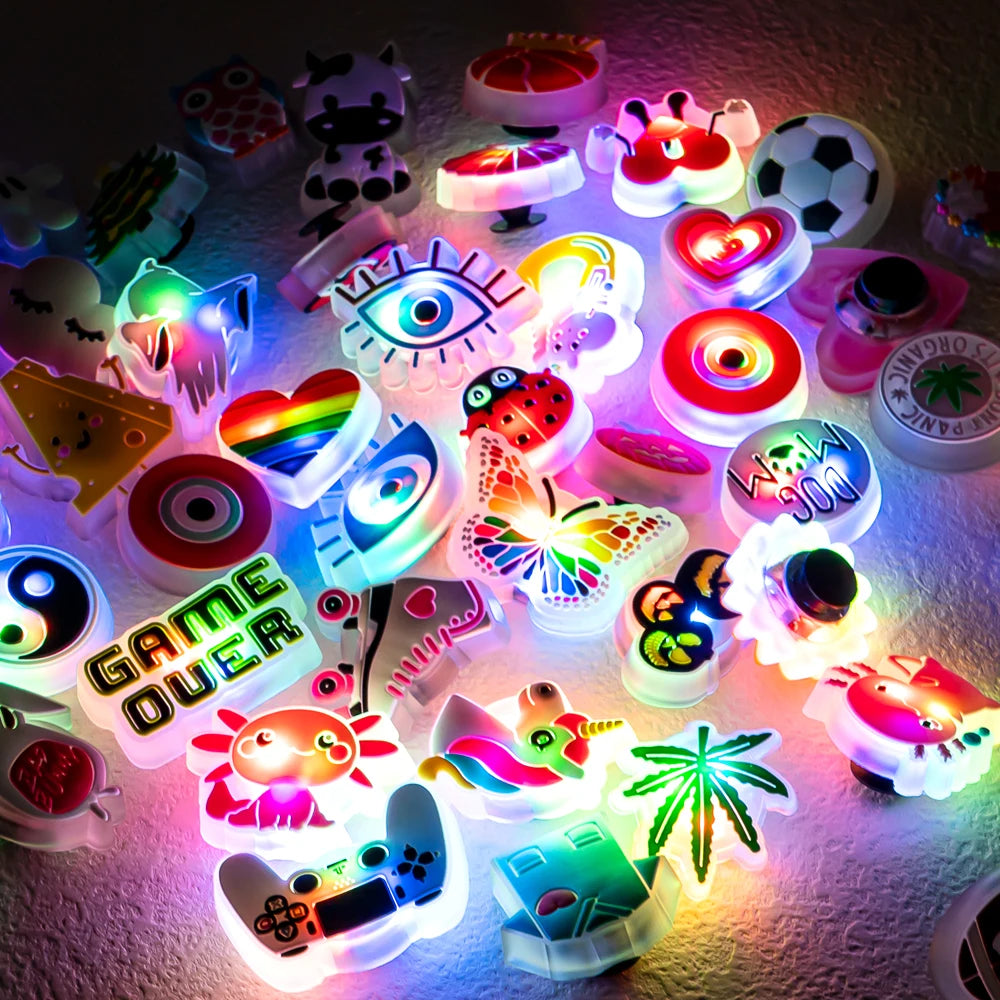 Glow Shoe Charms