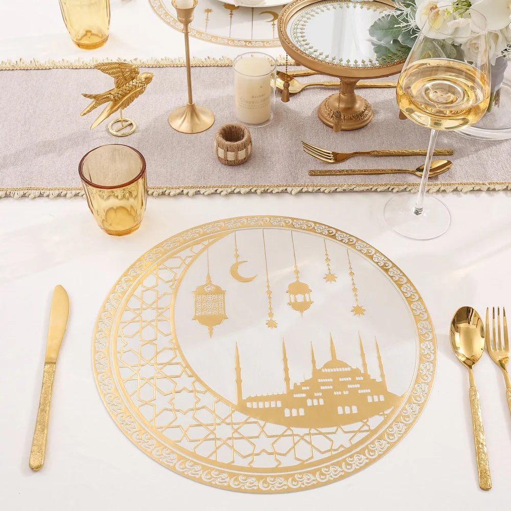 رمضان وعيد مفارش مائدة بلاستيكية
