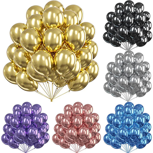 Shiny Celebration Balloons