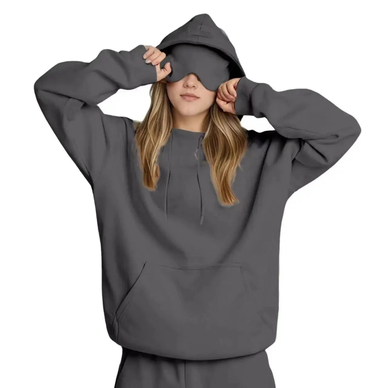 Hoodie with Eye Mask