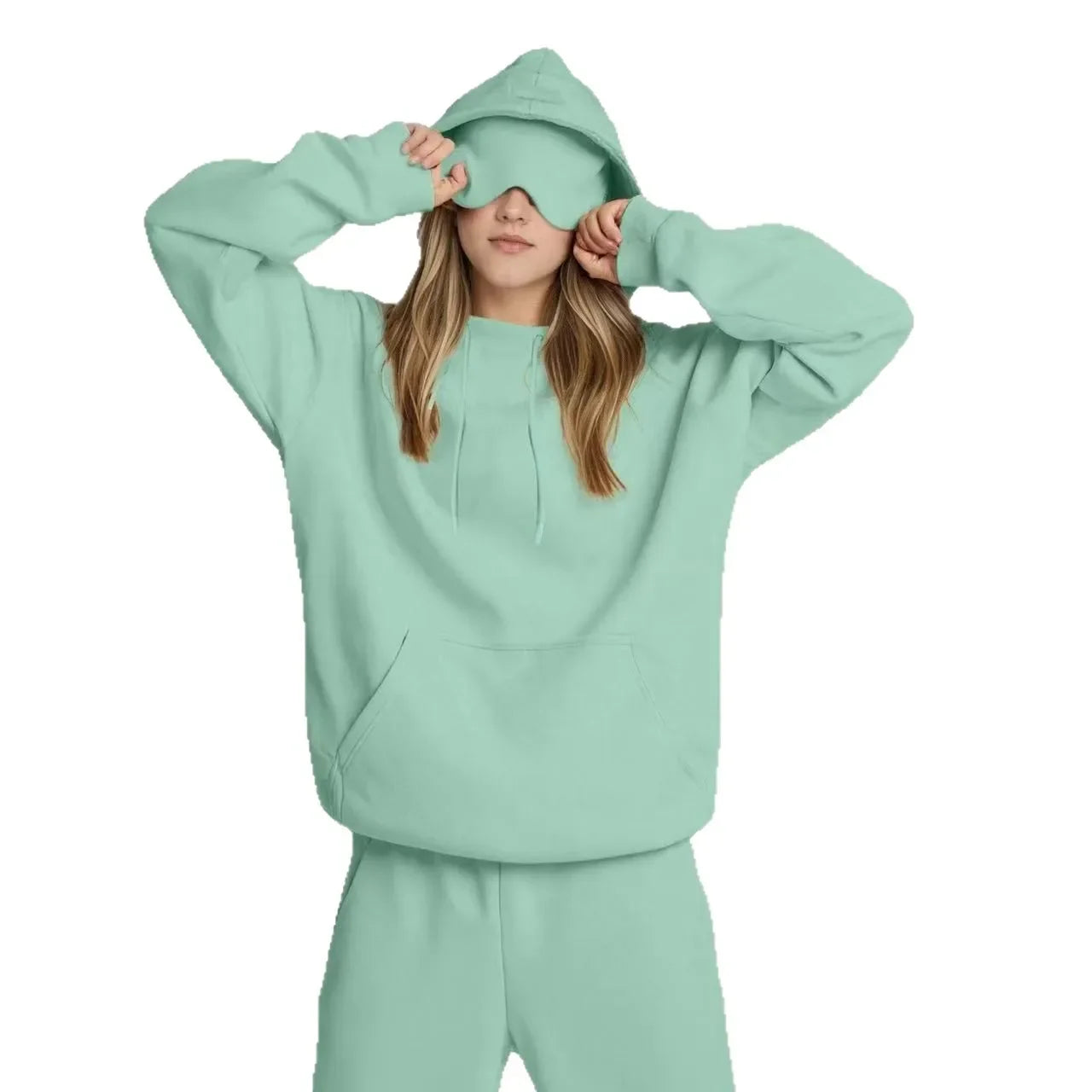 Hoodie with Eye Mask