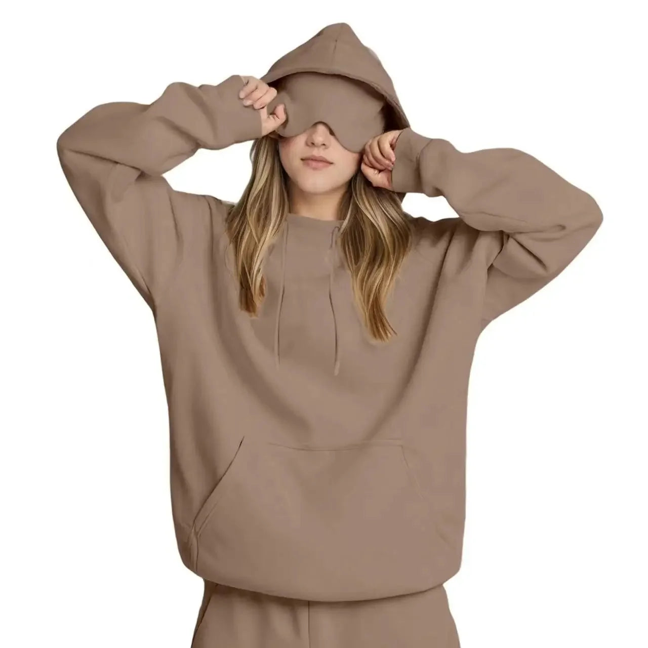 Hoodie with Eye Mask
