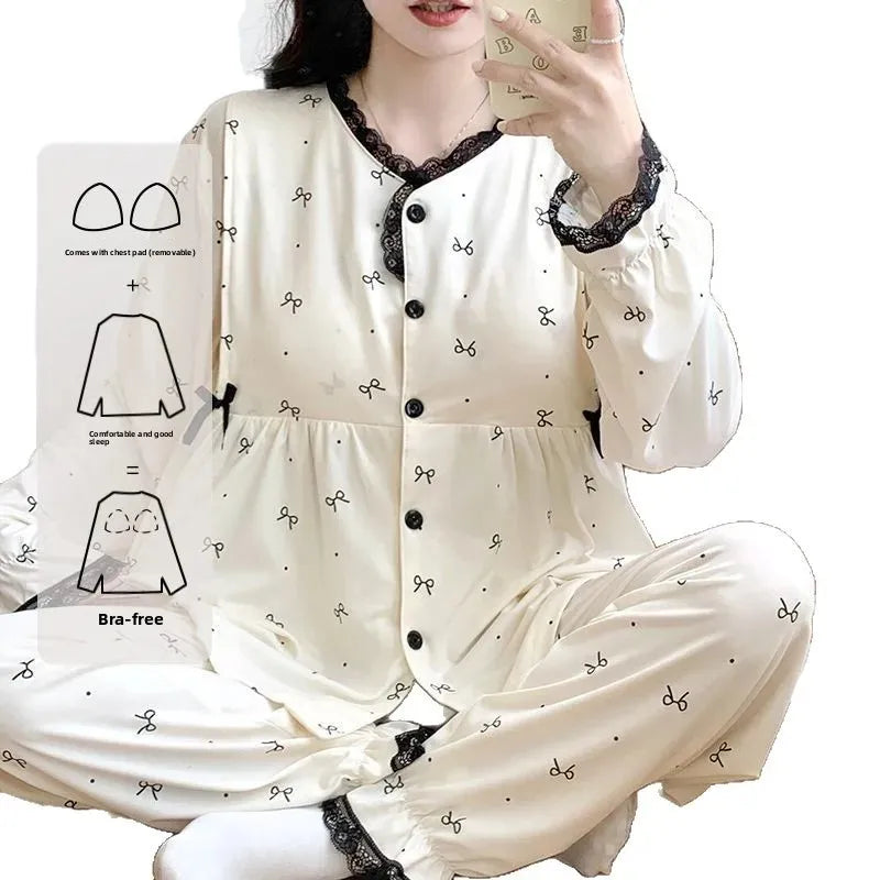 Cotton Maternity Nightgown