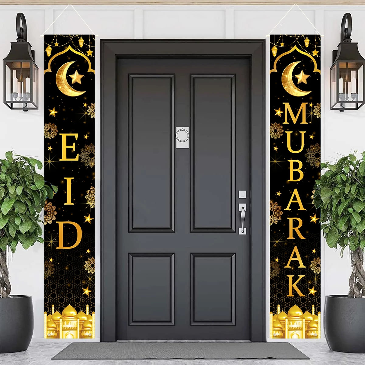 Ramadan & Eid Welcome Door Banner