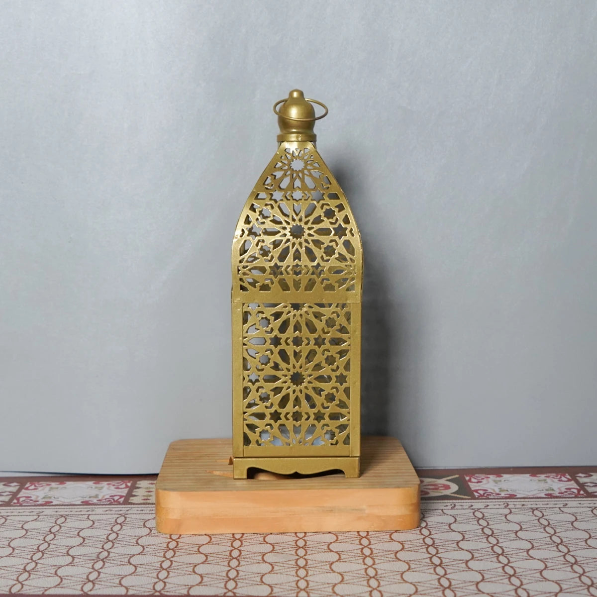 Vintage Glow Metal LED Lamp