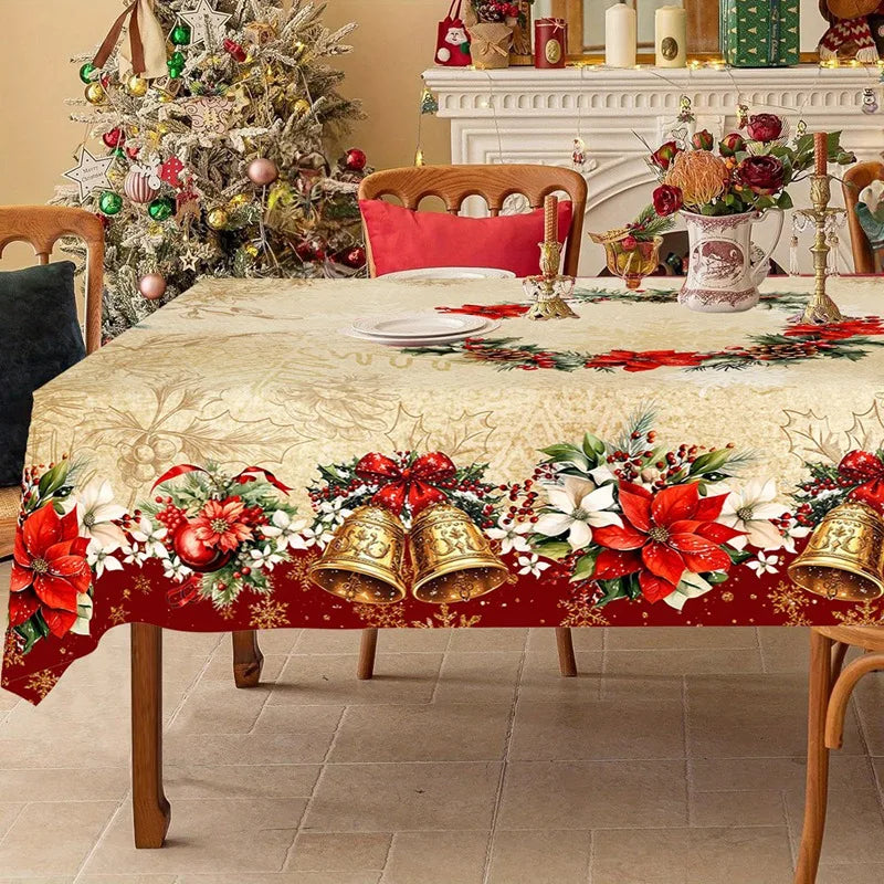 Christmas Bells Tablecloth