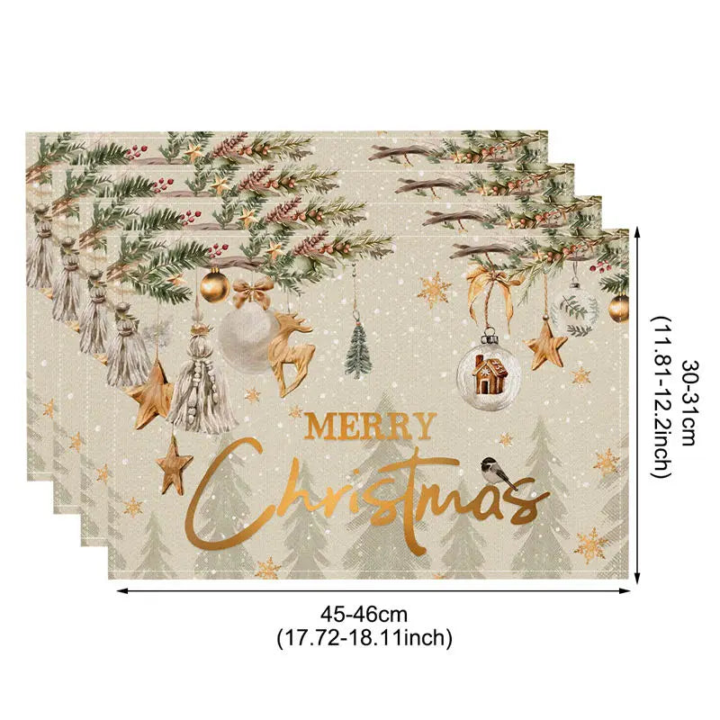 Christmas Table Mats