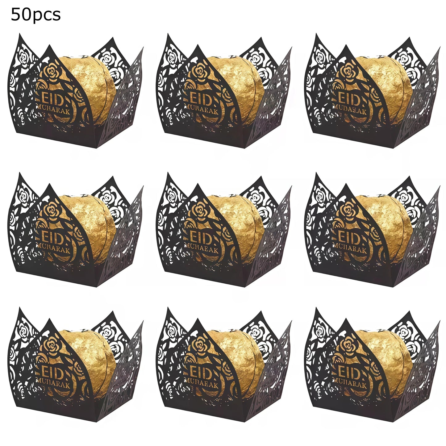 Eid Mubarak Chocolate Candy Boxes