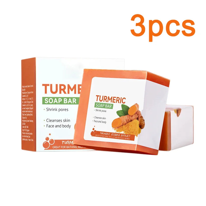 Hand Made Turmeric Soap Body Cleanser bar