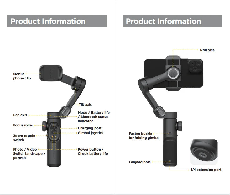 Handheld Stabilizer for Smartphone