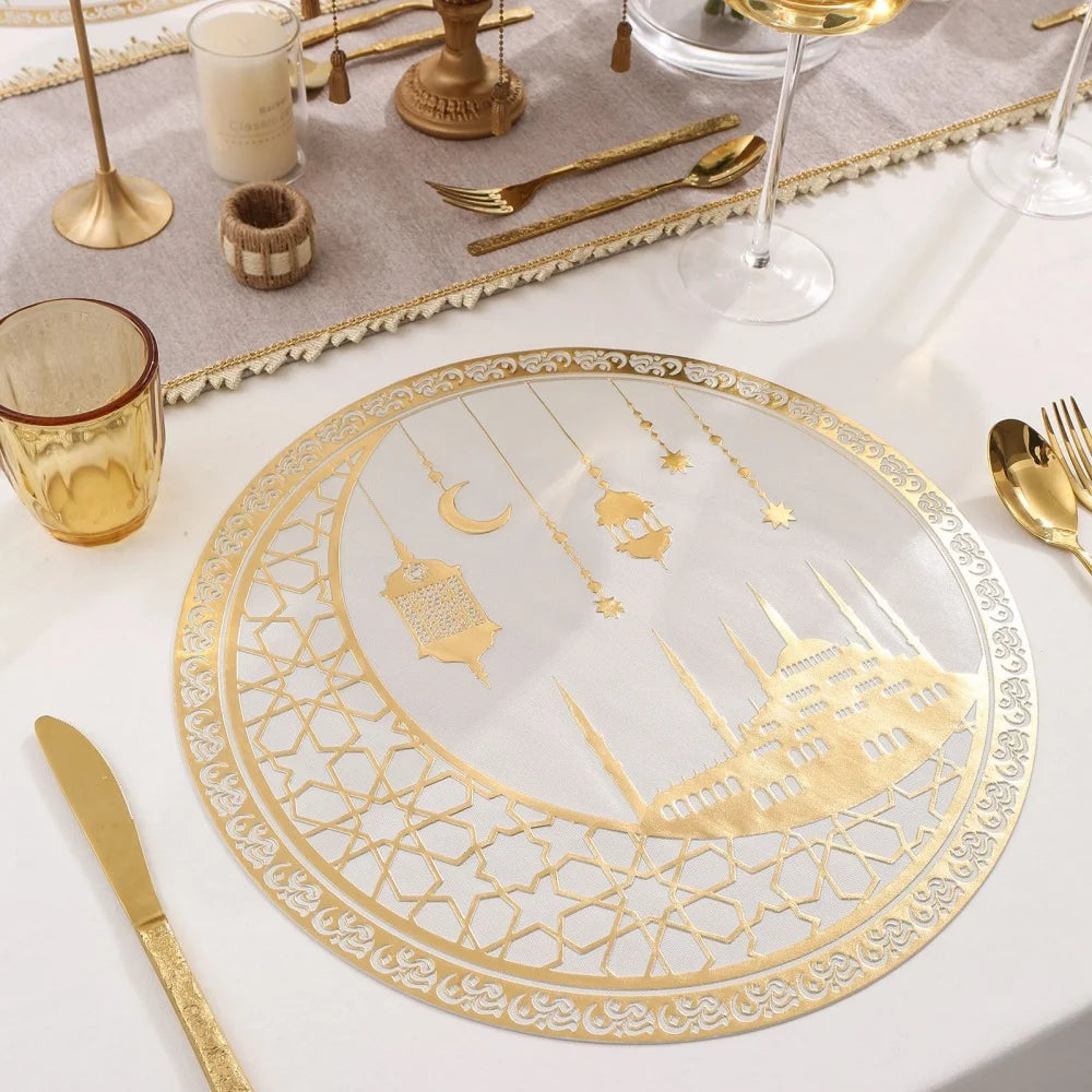 رمضان وعيد مفارش مائدة بلاستيكية
