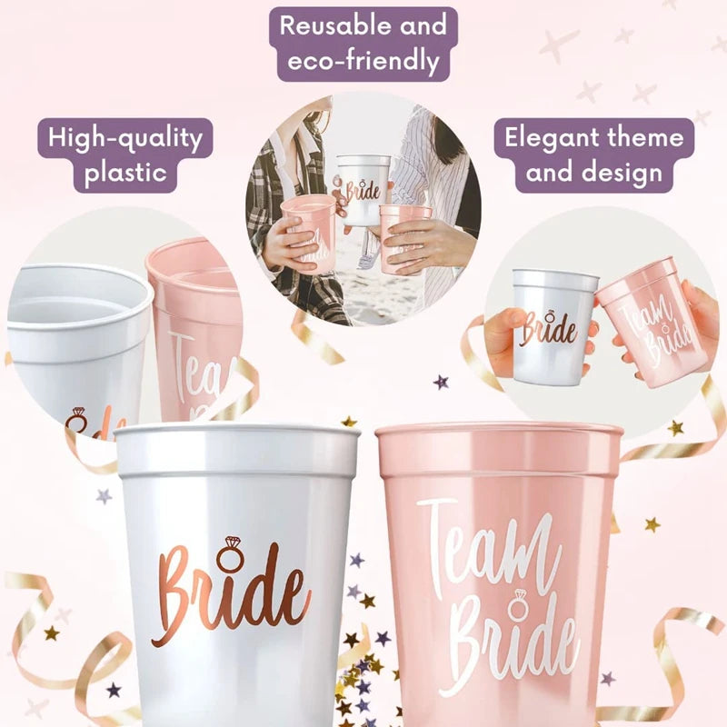 Bride Team Party Cups