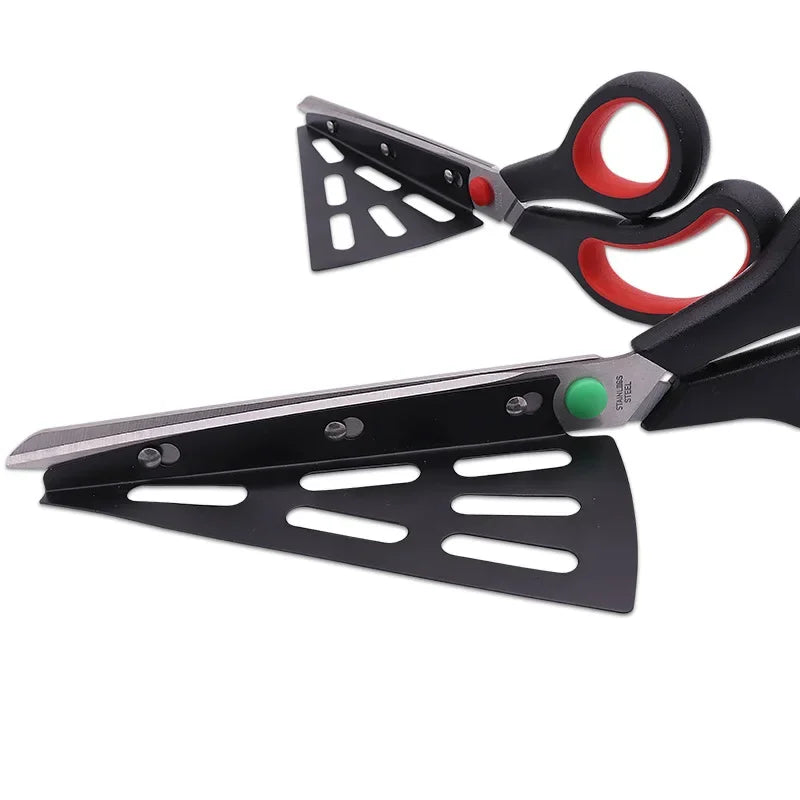 2-in-1 Pizza Scissors Cutter