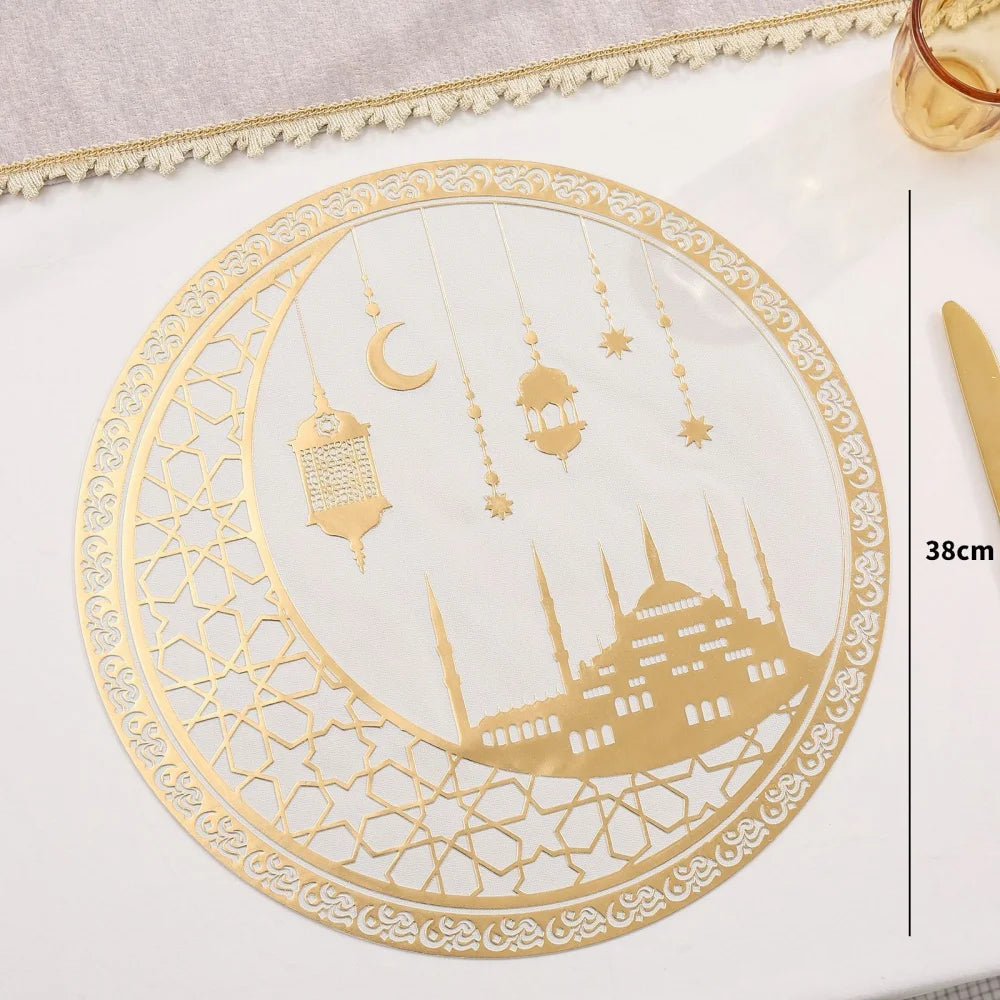 رمضان وعيد مفارش مائدة بلاستيكية